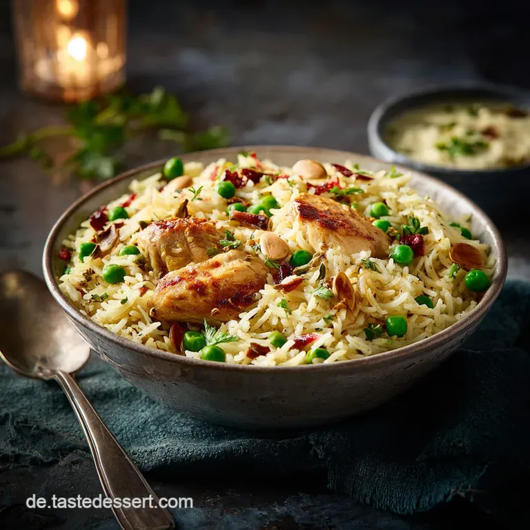 Pakistanisches H&auml;hnchenpilau Aromatische Reise Im Reistopf presentation