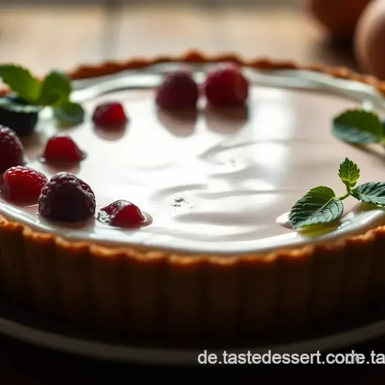 " Selbstgemacht schmeckt' s am besten!" Und: Panna-Cotta-Tarte mit Beeren