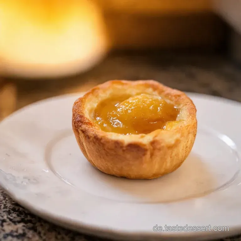 Pastel De Nata Portugiesische Vanillet&ouml;rtchen Wie Vom B&auml;cker presentation