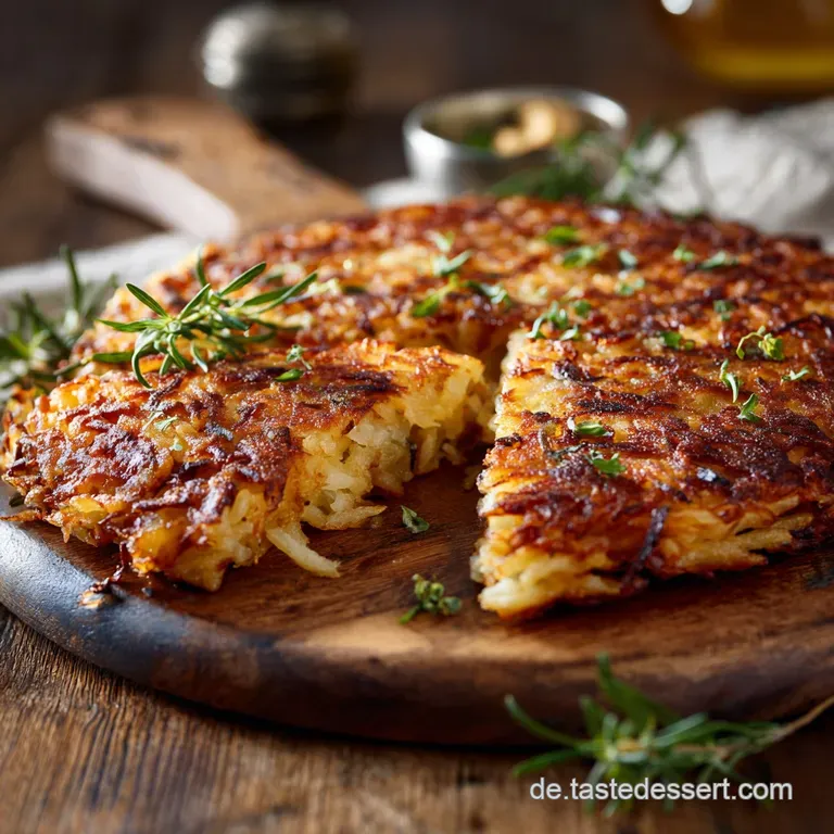 Kartoffelr&ouml;sti Das goldbraune Gl&uuml;ck Au&szlig;en knusprig innen zart