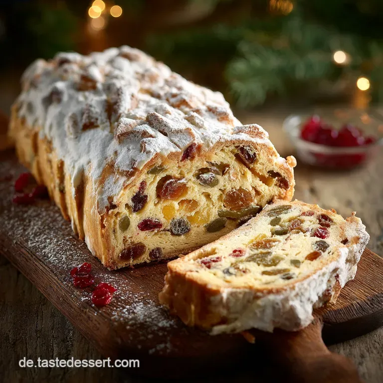 Der Perfekte Marzipanstollen: Saftig Aromatisch Und Ein Fest F&uuml;r Die Sinne presentation