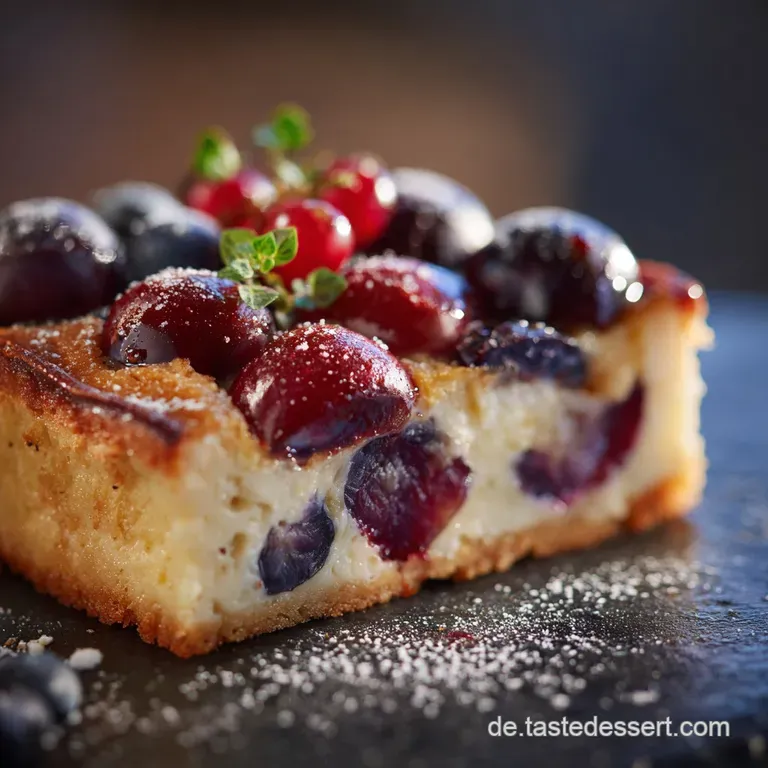 Pflaumenk&auml;sekuchen: Das Traditionelle Rezept Mit M&uuml;rbeteig Und Quarkf&uuml;llung presentation