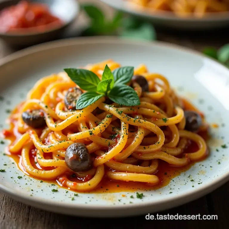 Pesto Rosso Intensiver UmamiKick in 15 Minuten