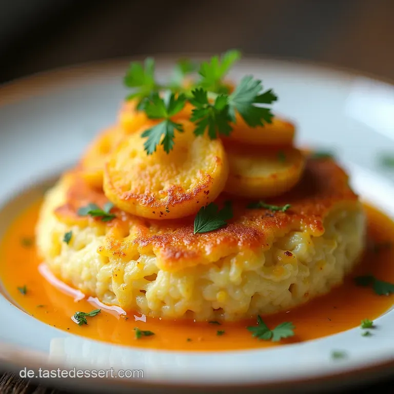 WaldgoldR&ouml;sti Knusprige R&ouml;sti mit leicht gebratenen Pfifferlingen