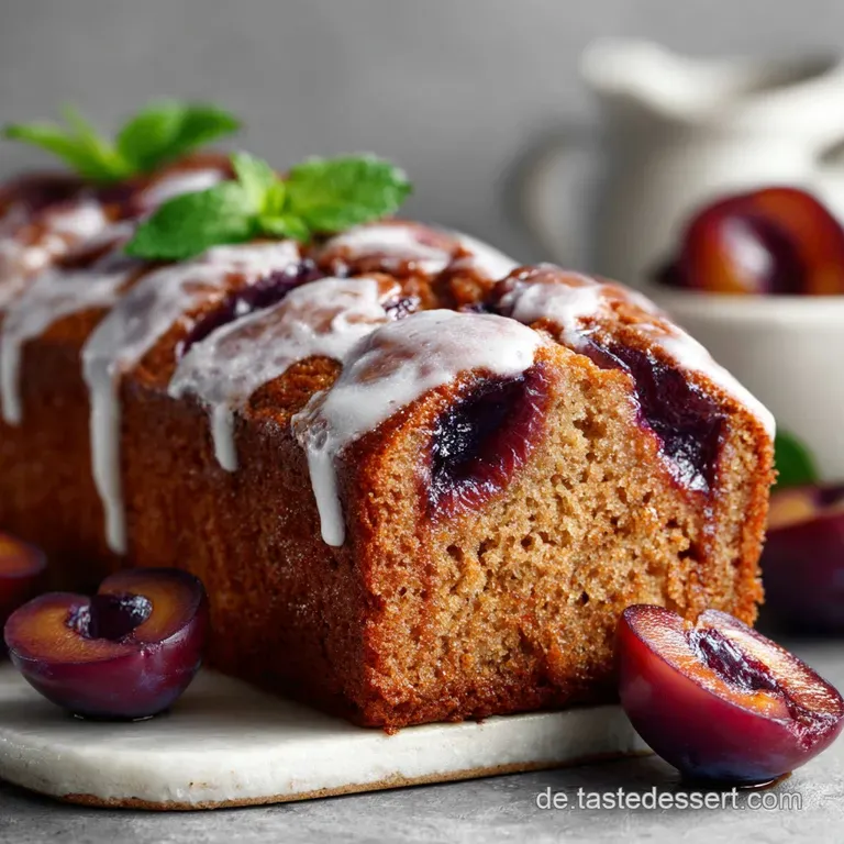 Pflaumenkuchen R&uuml;hrteig: Fluffig & Saftig