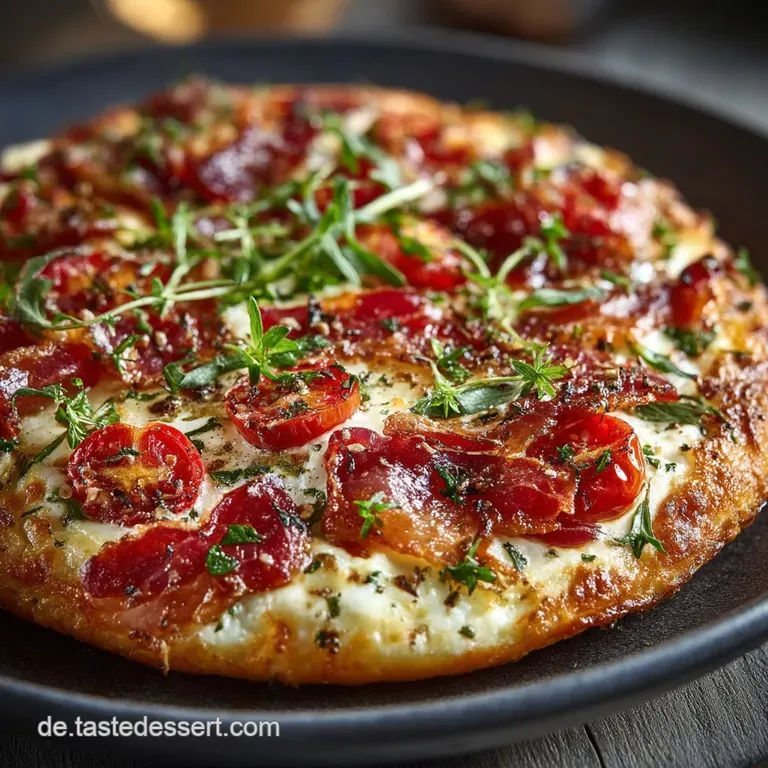 Die BlitzPizza Knusprige PfannenPizza in 15 Minuten presentation