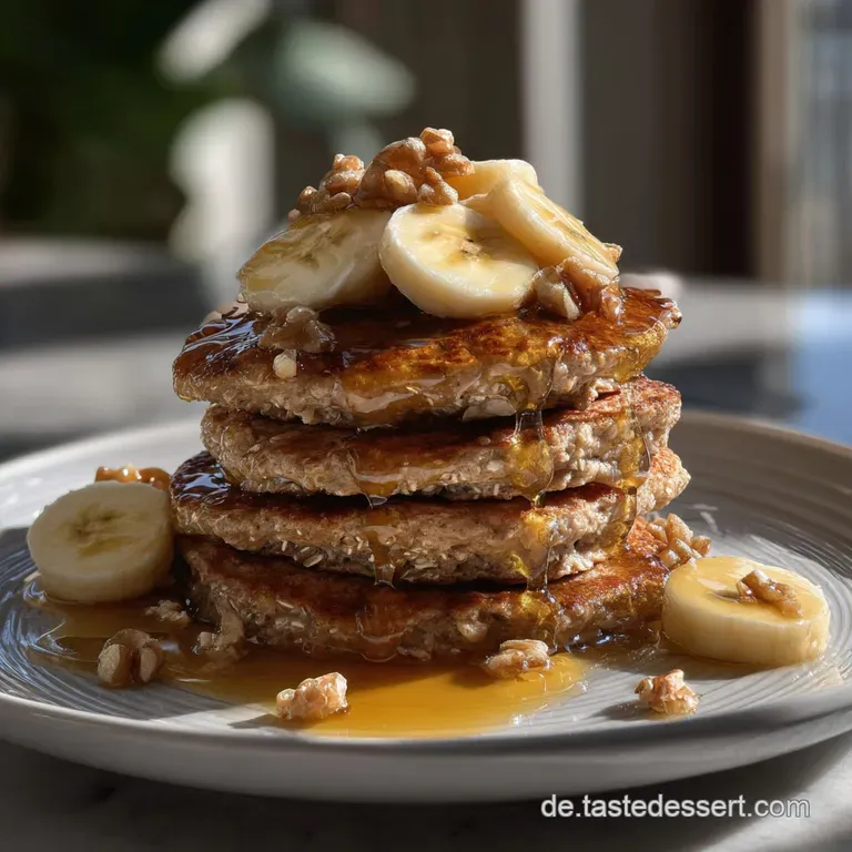 Protein Pancakes Rezept Gesunde Bananenhaferflocken: in 25 Min! presentation