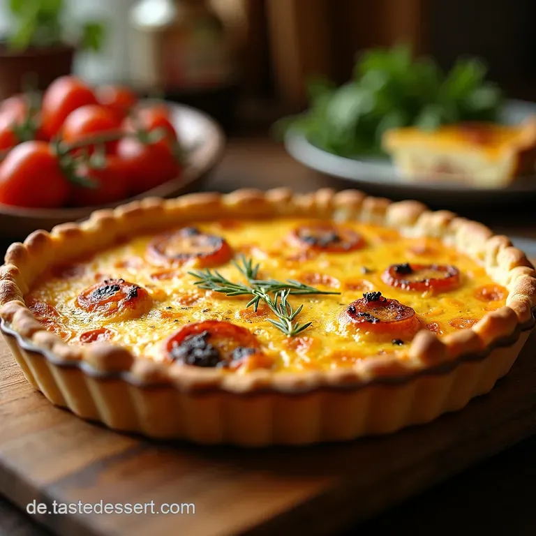 Quiche Lorraine Der Els&auml;sser Herzensbrecher presentation