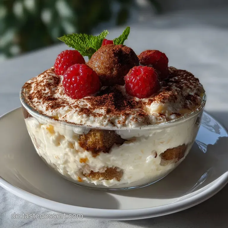 Kuchen Rezepte RaffaelloKokosTiramisu ohne Backen: Himmlisch