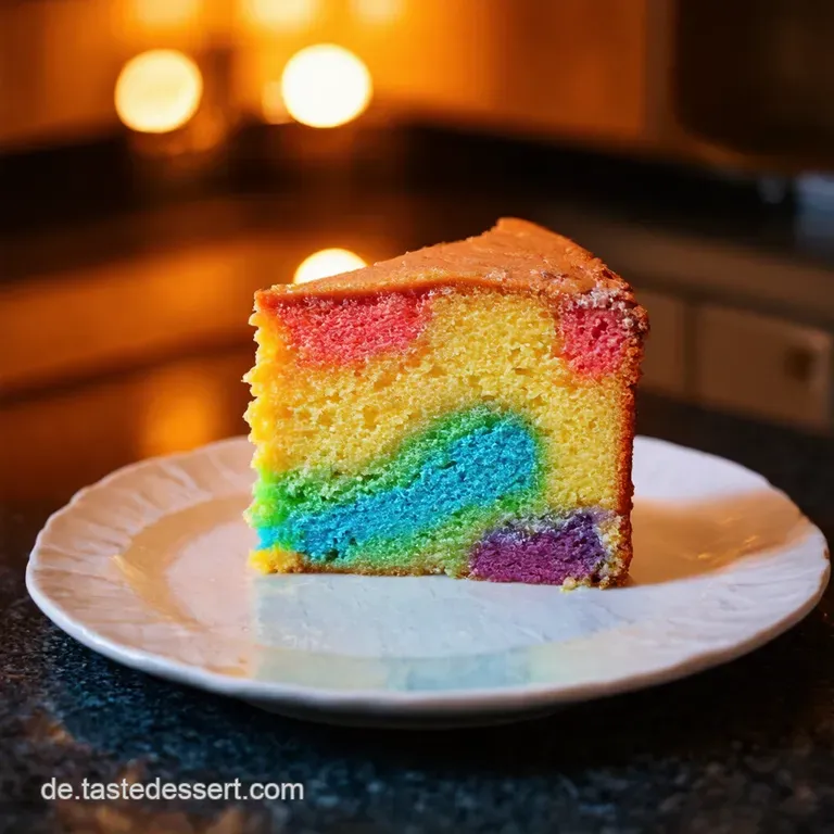 RegenbogenEinhornTorte Der magische KuchenTraum presentation