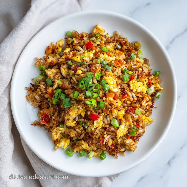 Rezept Gebratener Reis mit Ei und Gem&uuml;se