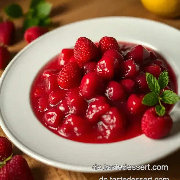 Rhabarberkompott – Ein fruchtiger Klassiker aus Großmutters Küche presentation