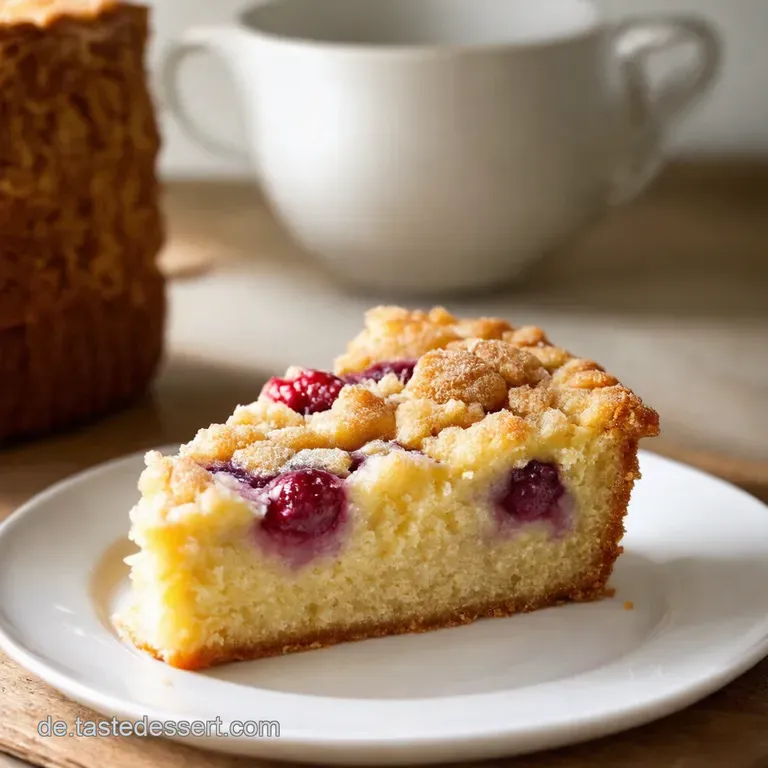 Rhabarberkuchen Mit Buttrigen Streuseln Fr&uuml;hlingsgl&uuml;ck Pur presentation