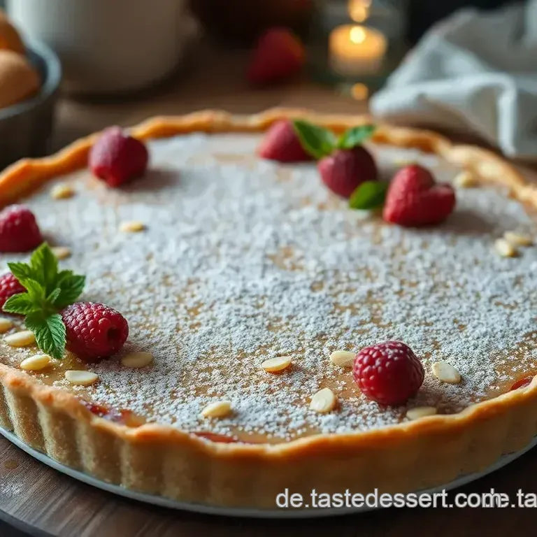Rhabarbertarte - einfaches Rezept mit: Omas Geheimtipp!