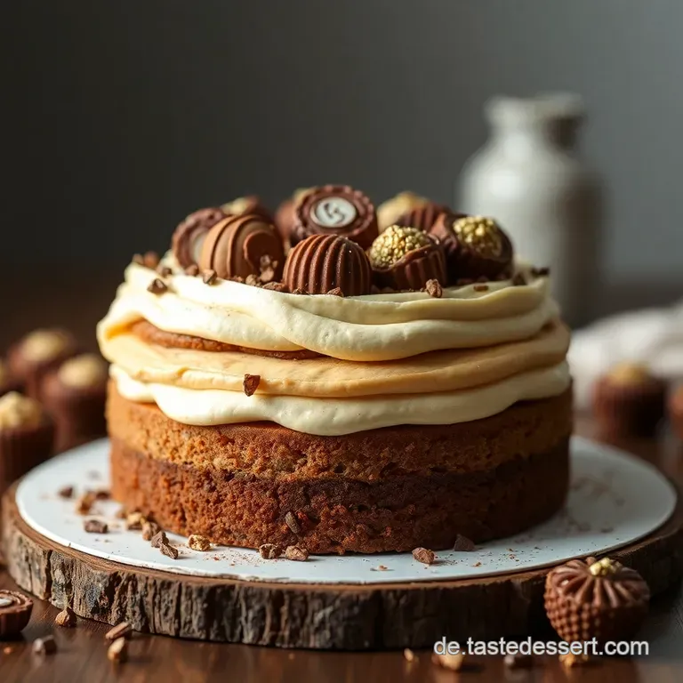 Roche Torte Rezept: Der Ferrero Rocher Traum!