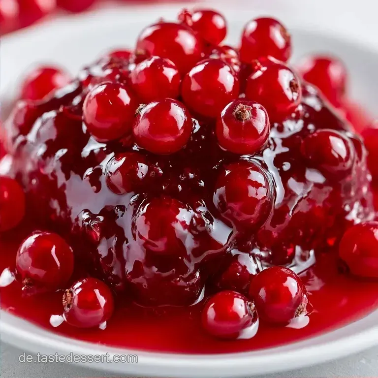 Roter Johannisbeersirup Kalt Gepresst mit Zitronens&auml;ure