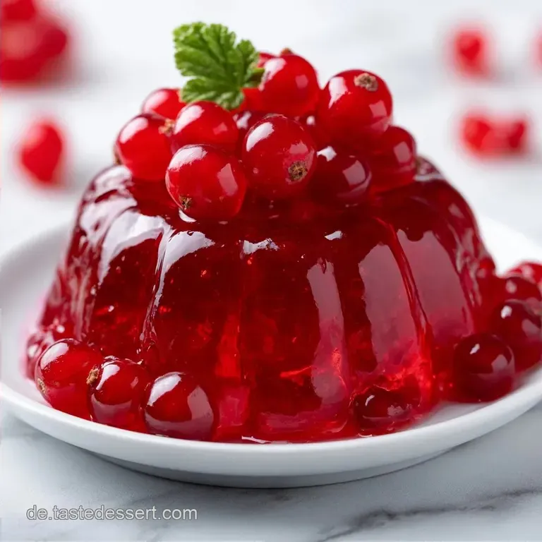 Rotes Johannisbeergelee in 40 Minuten