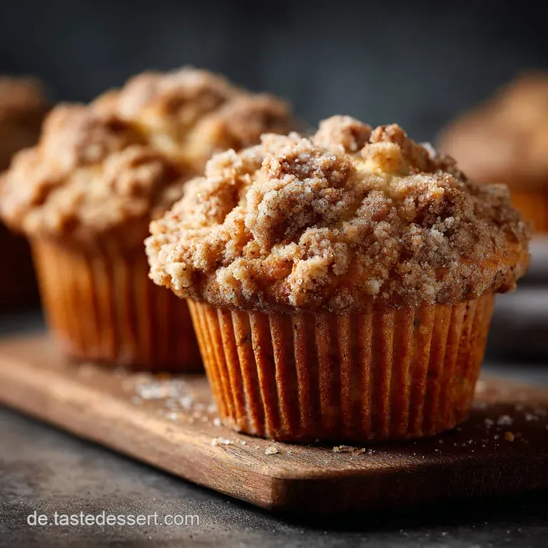 Apfelmuffins: Saftige Zimt-Muffins Mit Streuselhaube (Omas Rezept) presentation