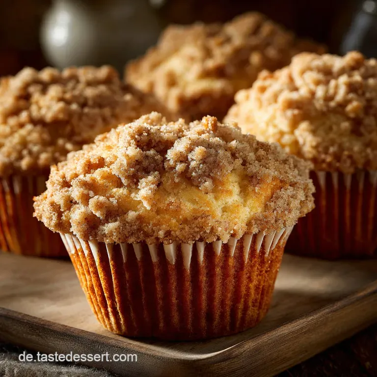 Apfelmuffins: Saftige Zimt-Muffins mit Streuselhaube (Omas Rezept)