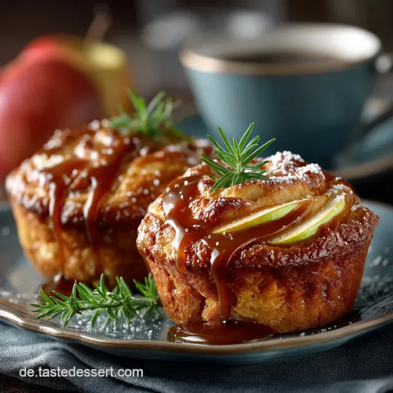 ApfelrosenMuffins So gelingen die eleganten ZimtKuchen für den Kaffeetisch