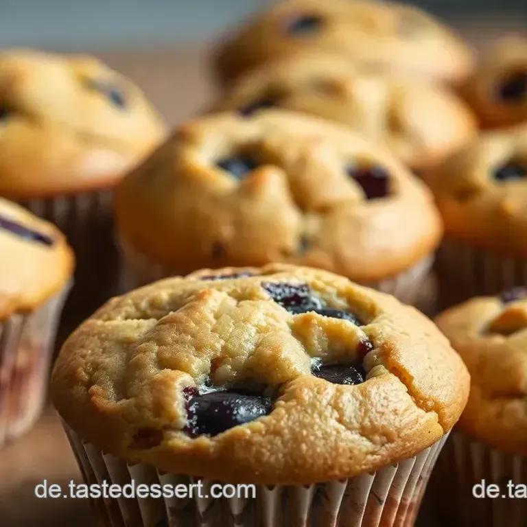 Saftige Blaubeermuffins