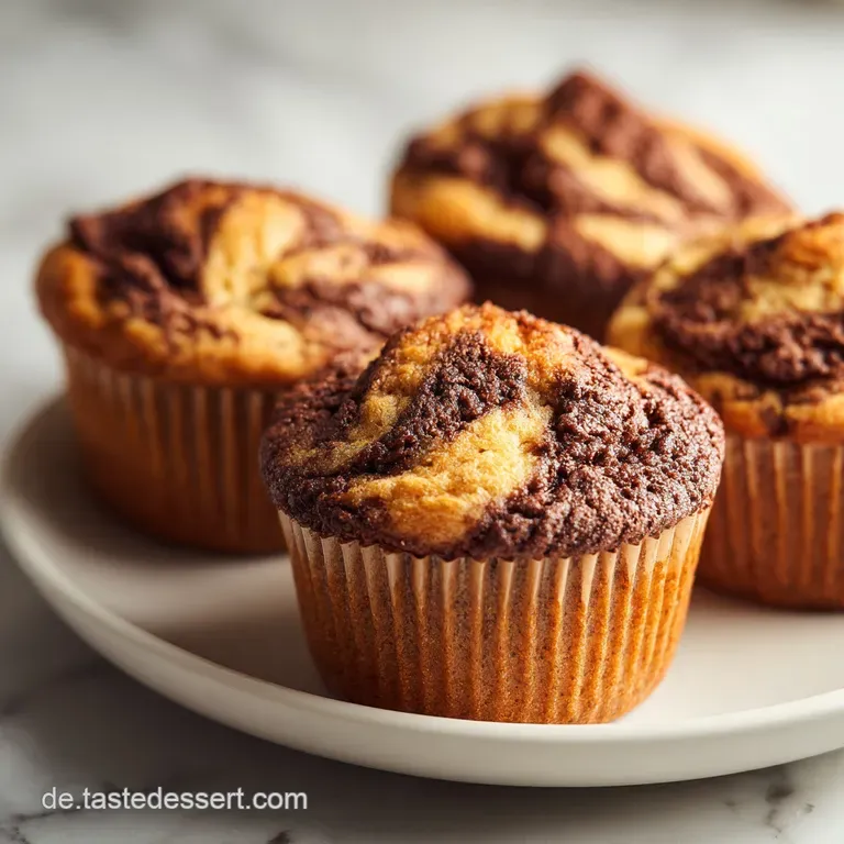 Donauwellen Muffins: Saftig und Fruchtig