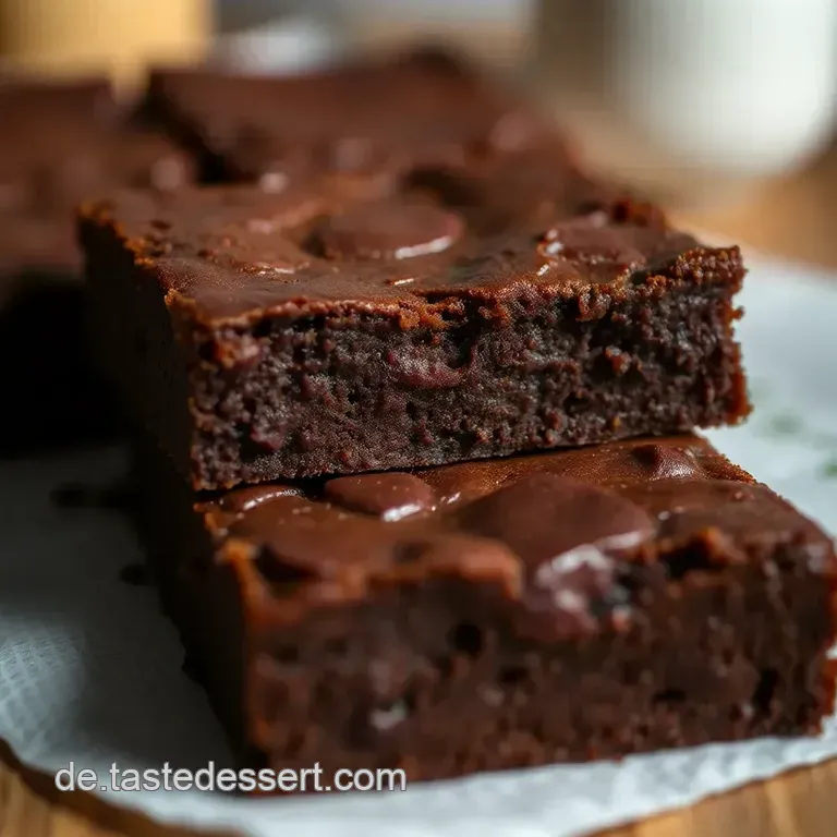 Saftige Schokoladenbrownies – Ein Stückchen Glück! presentation
