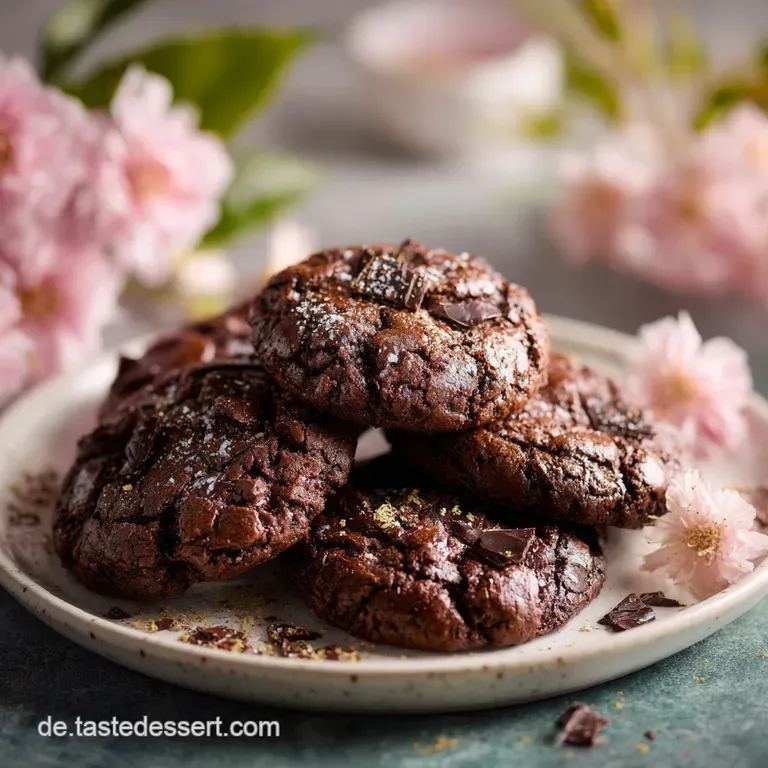 Schokoladenkekse: Fudge-Artiger Kern