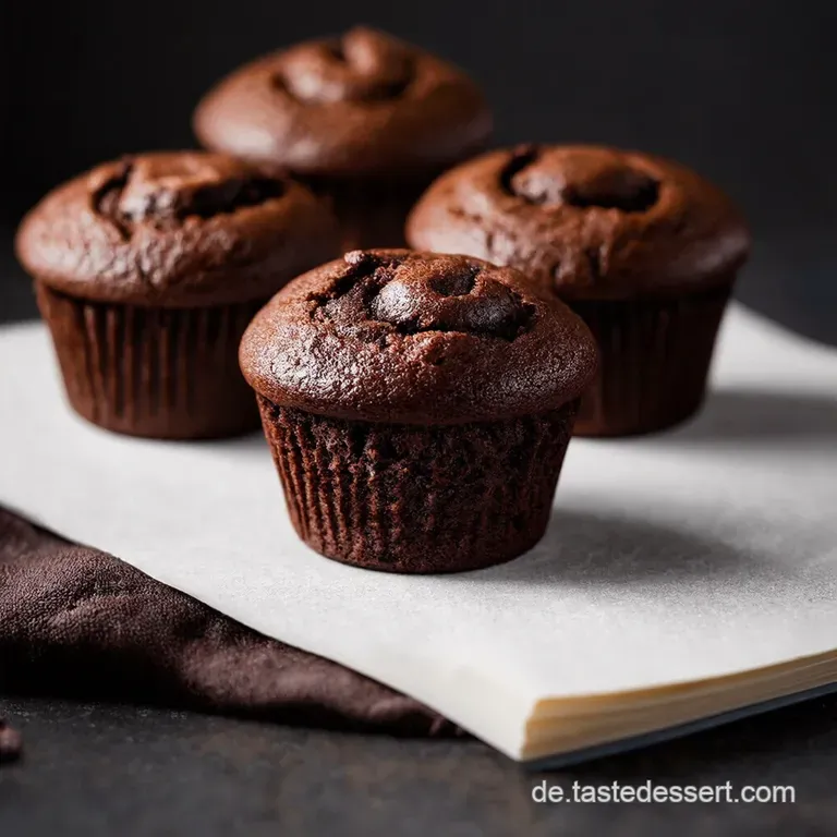 Schoko Muffins Rezept Saftig Schnell wie vom Bäcker