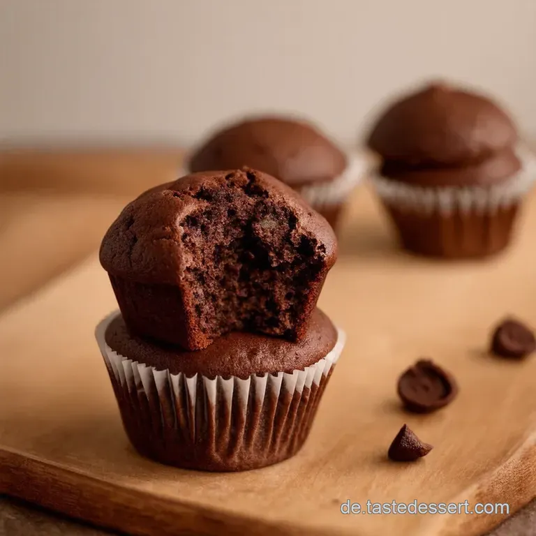 Saftige Schokomuffins Der Klassiker presentation
