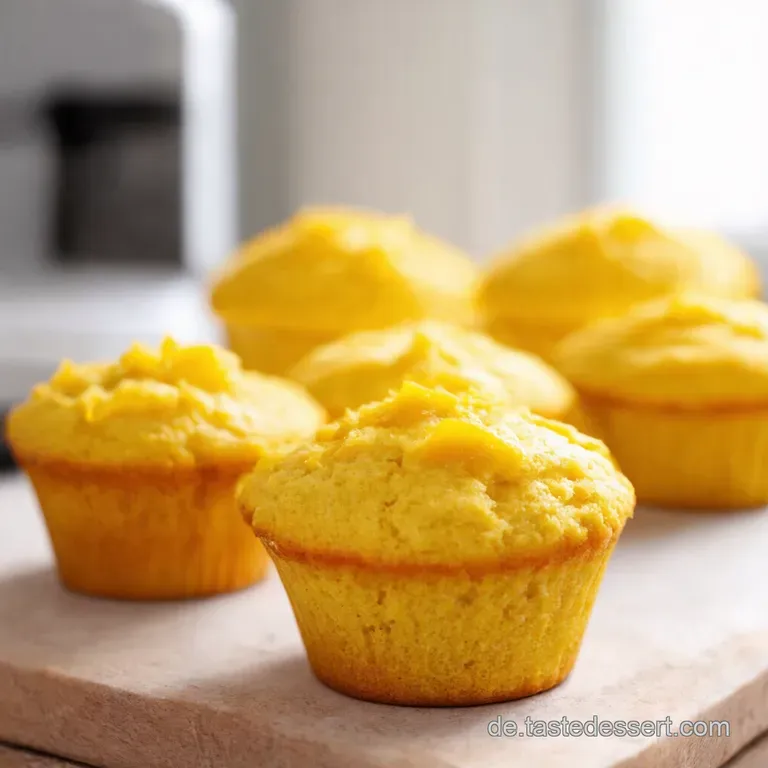 Saftige Zitronenmuffins Ein Hauch von Sonnenschein presentation