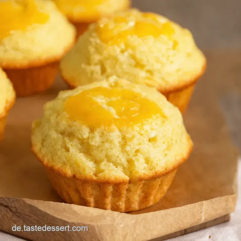Saftige Zitronenmuffins Ein Hauch von Sonnenschein