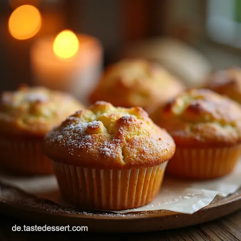 Saftige Zwiebelkuchenmuffins Ohne Hefeteig presentation