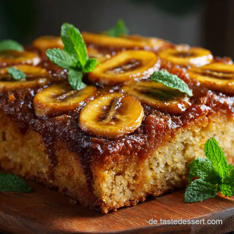 Bananenkuchen: Der Saftige Karibik-Traum Mit Joghurt presentation
