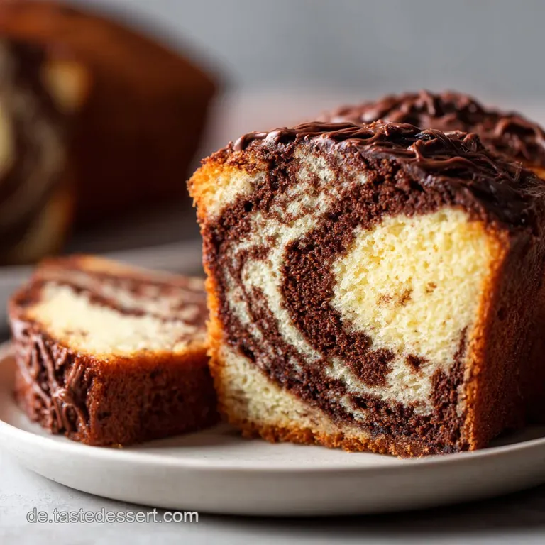 Saftiger Marmorkuchen: Omas Perfektion