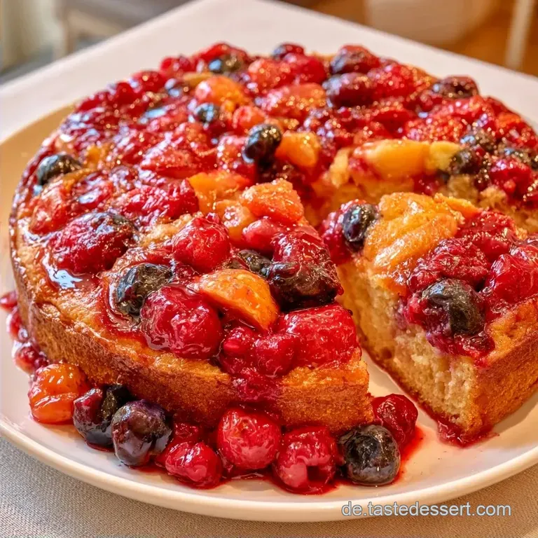 Saftiger Obstkuchen aus der Springform