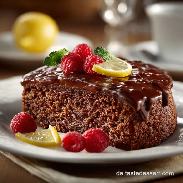 Schoko Gewrzkuchen Vom Blech: Der Saftigste Winterkuchen Mit Zimtglasur presentation