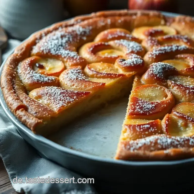 Saftiger veganer Apfelkuchen – Ein Stück Herbst auf dem Teller! presentation