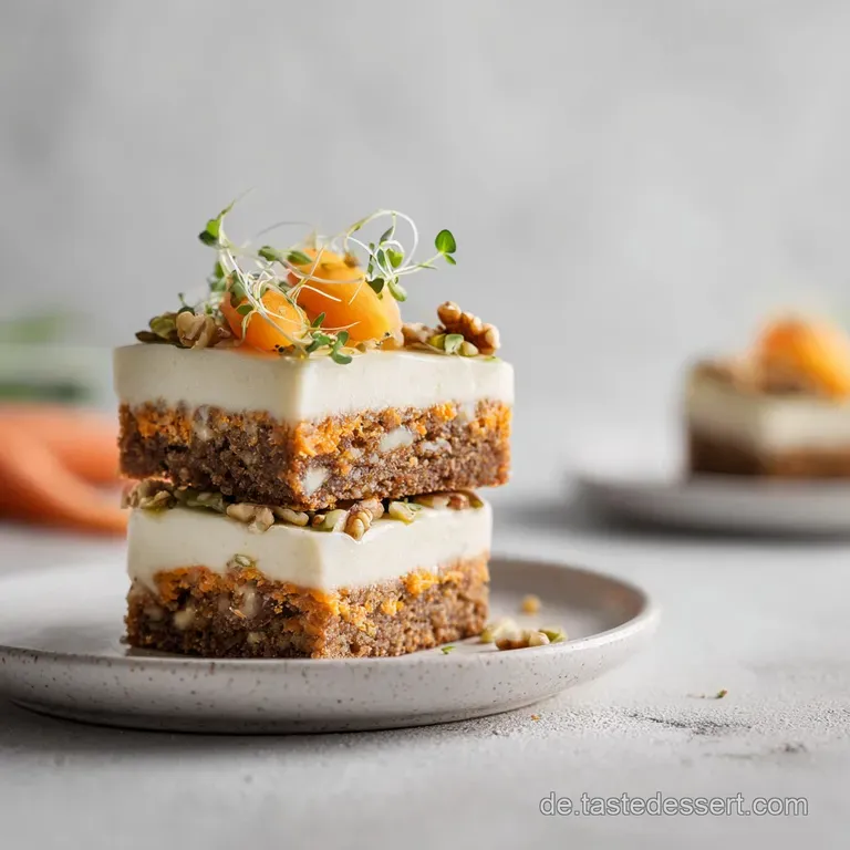 Der Saftige Vegane Karottenkuchen: Nussig Frisch presentation