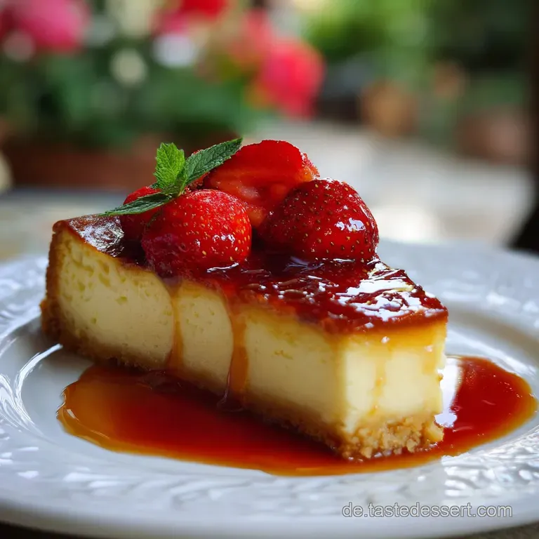 San Sebastian Cheesecake: Cremig & Karamellisiert
