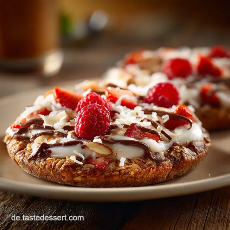 Knusprigsaftige Haferflockenpizzabr&ouml;tchen presentation