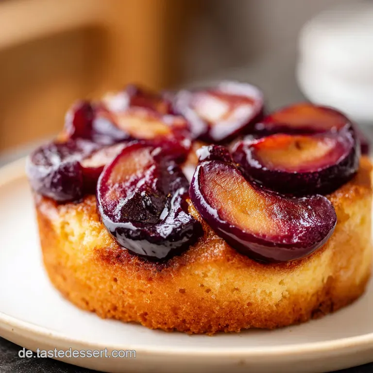 Pflaumenkuchen: Saftiger R&uuml;hrteig
