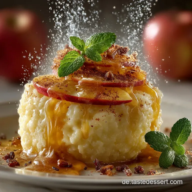 Das Goldene Porridge Rezept Schnell Cremig mit ZimtApfel