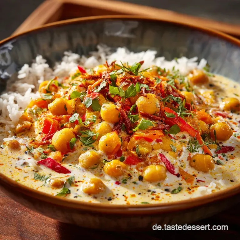 Der FeierabendRetter Schnelles Cremiges KokosKichererbsenCurry