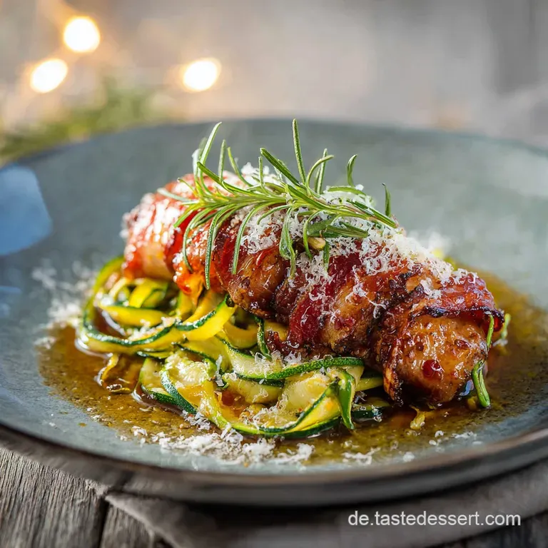 FeierabendSaltimbocca auf ZitronenZoodles Das schnelle Low Carb Gericht