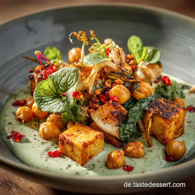 Reisgericht Mit Kichererbsen Goldener Kurkumareis Onepot Vegetarisch presentation