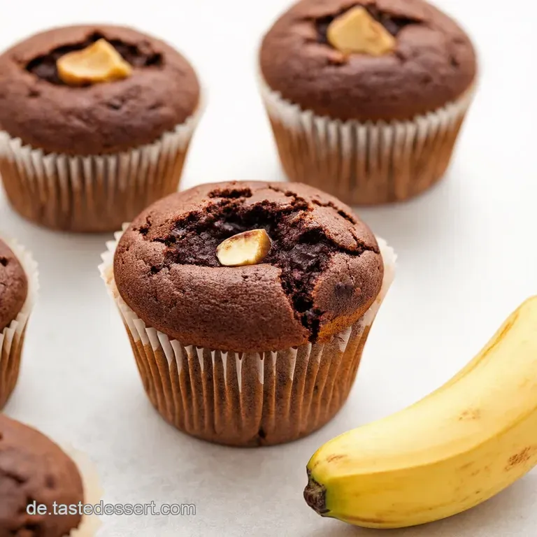 Saftige Muffins für Kindergeburtstag Mein SchokoBananen Hit