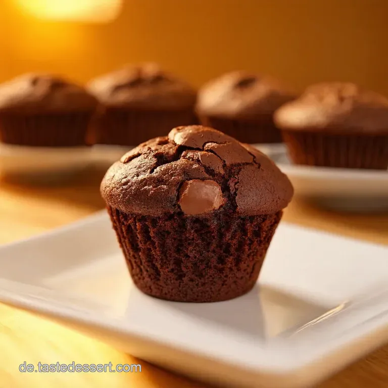 Schokoladenespressomuffins Der Kleine Muntermacher presentation