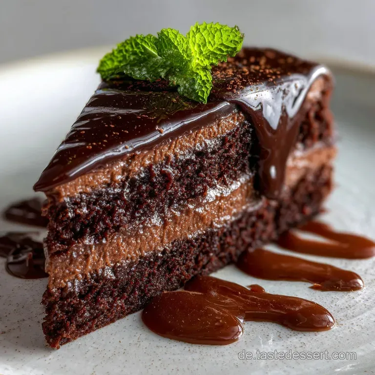 Schokoladenkuchen: Saftig und Reichhaltig