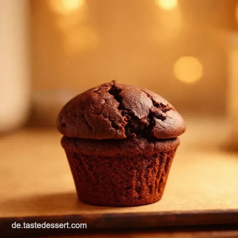 Schokoladenst&uuml;ckchenmuffins Gl&uuml;cklichmacher F&uuml;r Jeden Tag presentation